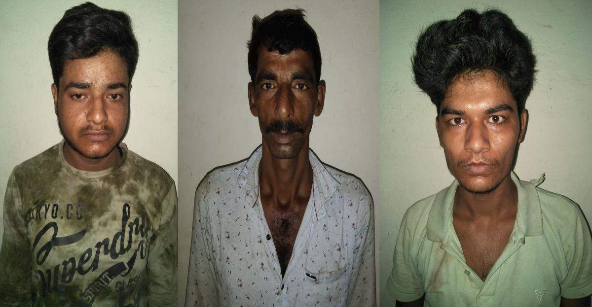 सैयदराजा पुलिस ने तीन शातिर पशु तस्करों को पकड़ा, 16 पशु भी बरामद