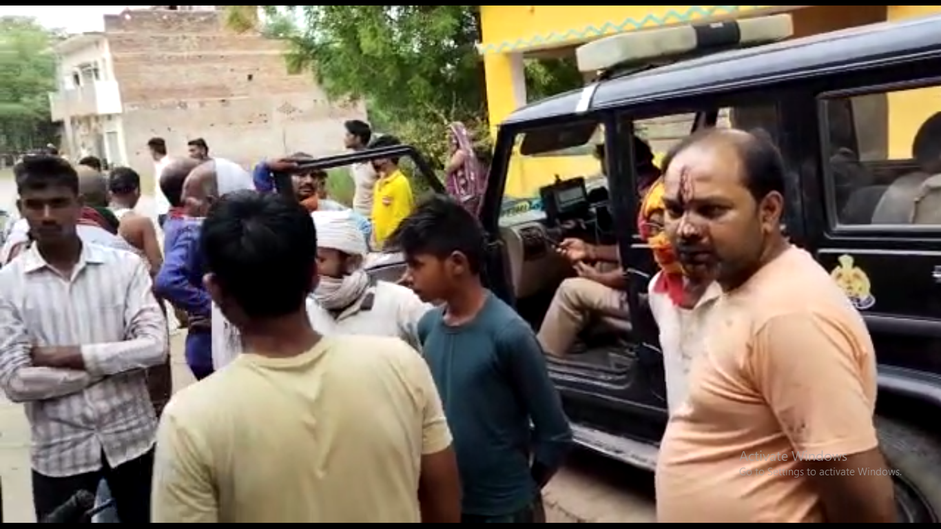 हसनपुर गांव में कोटेदार से विवाद में मारपीट, कोटेदार घायल