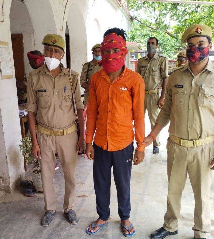 इनामिया अपराधी सोनू सोनकर अरेस्ट, कोतवाली पुलिस ने कचहरी के पास दबोचा