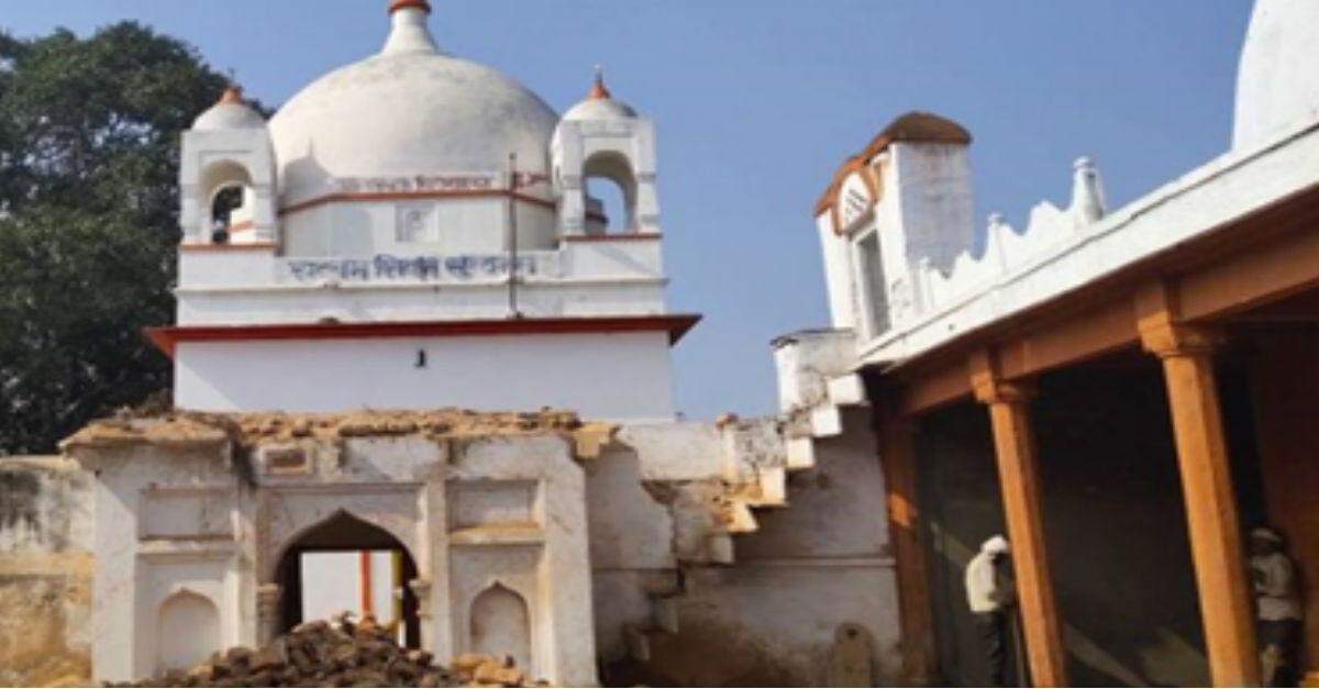 कालेश्वर महादेव मंदिर का दक्षिण भारत की शिल्प शैली में हो रहा है सुंदरीकरण