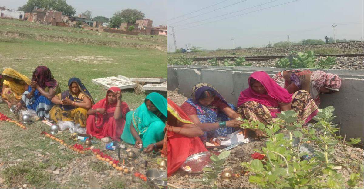 सैयदराजा इलाके में फैला अंधविश्वास, शुरू हो गयी कोरोना माई की पूजा