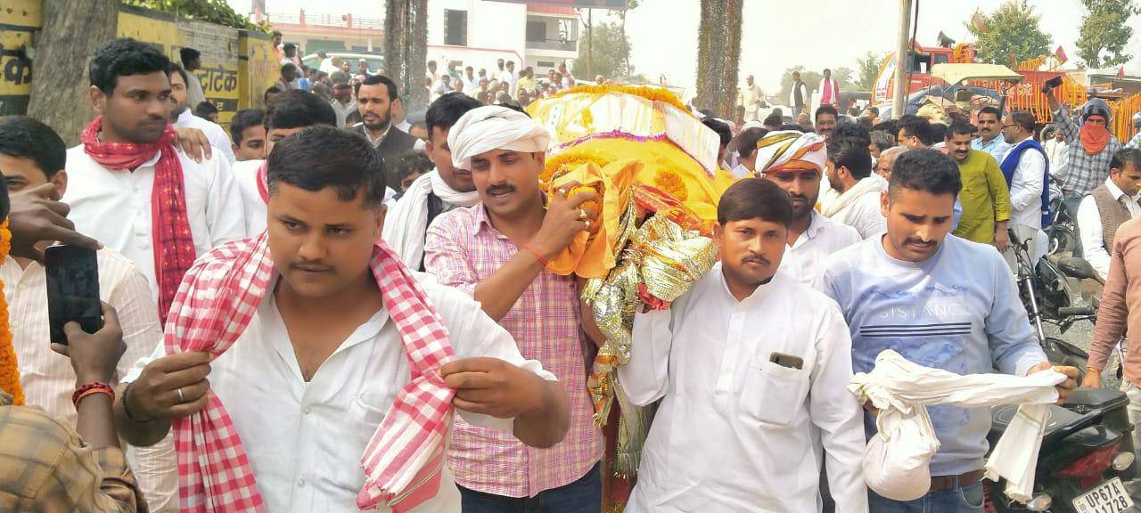 पंचतत्व में विलीन हुए पूर्व विधायक राजित प्रसाद यादव, उमड़ा जन सैलाब