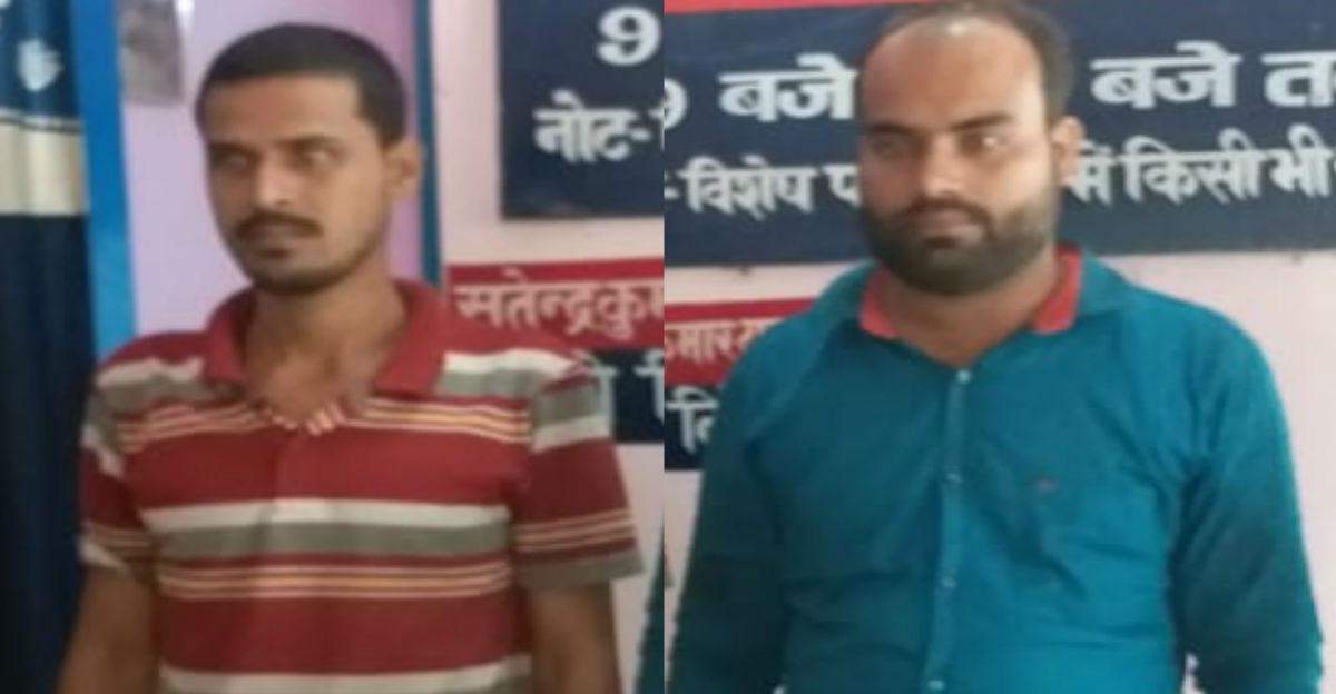 बलुआ पुलिस ने पकड़े दो शातिर चोर, चोरी का सामान बरामद