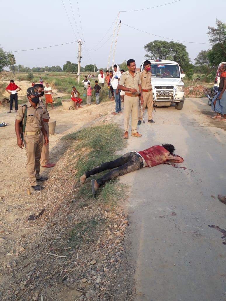 धानापुर इलाके में चली गोली, भाग रहे बदमाशों को लोगों ने पकड़कर पीटा