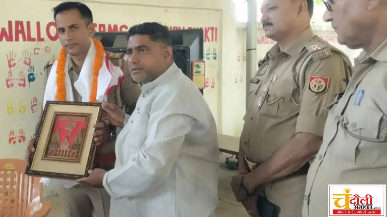 shahabganj-inspector-kripendra-singh-farewell