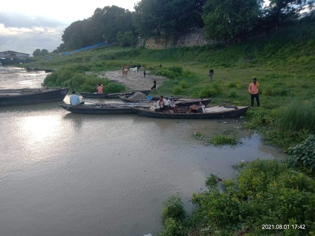 rise in the water level of Ganga