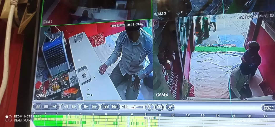 Criminals robbed jewelry