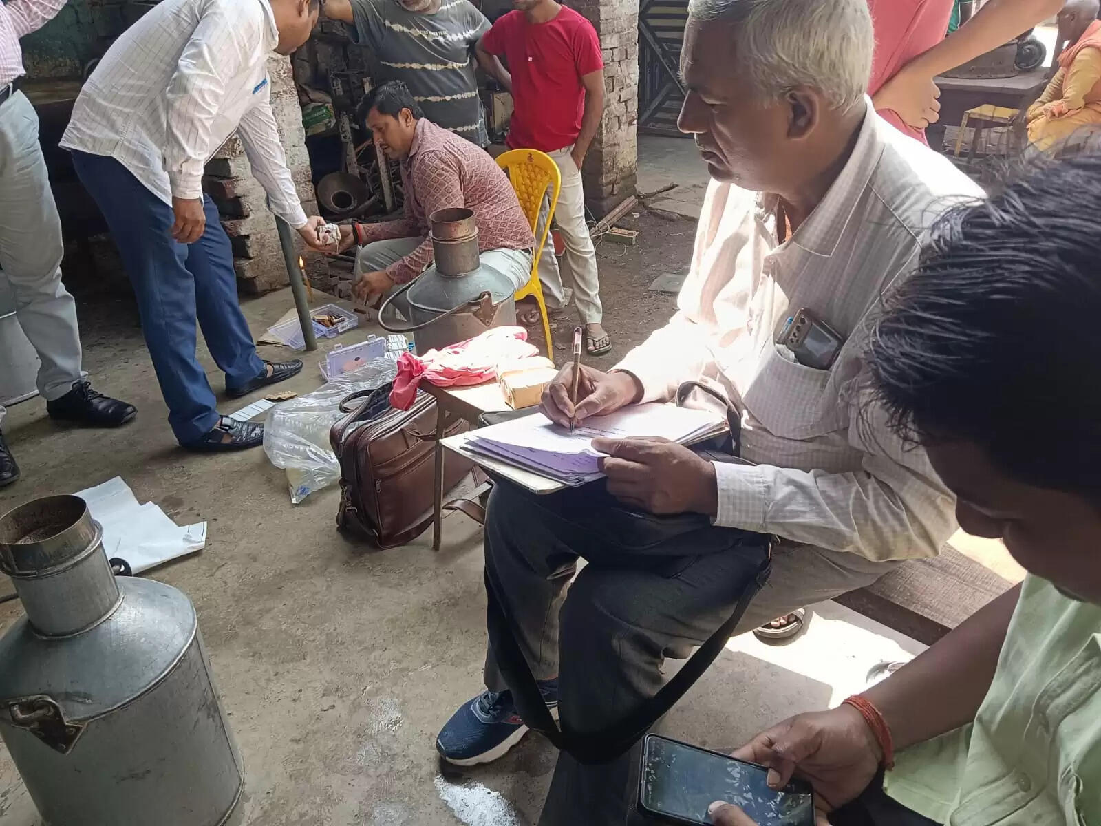 Food and safety department raids