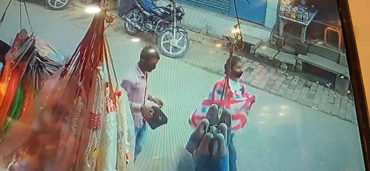 Thieves blew 1 lakh