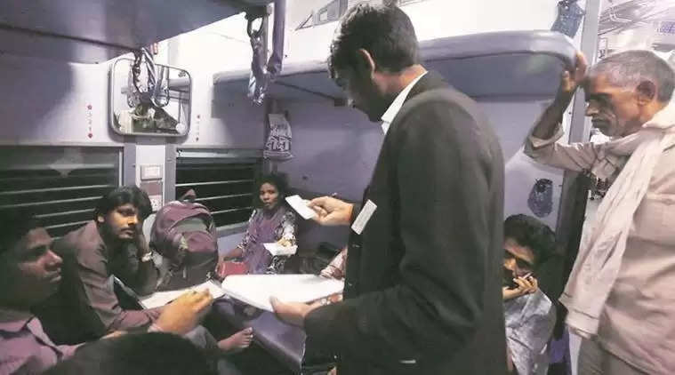 Ticket Passengers by Railway
