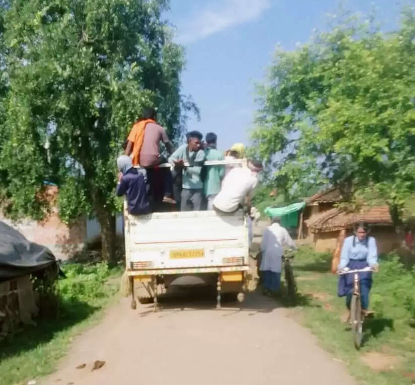 Over loaded vehicles