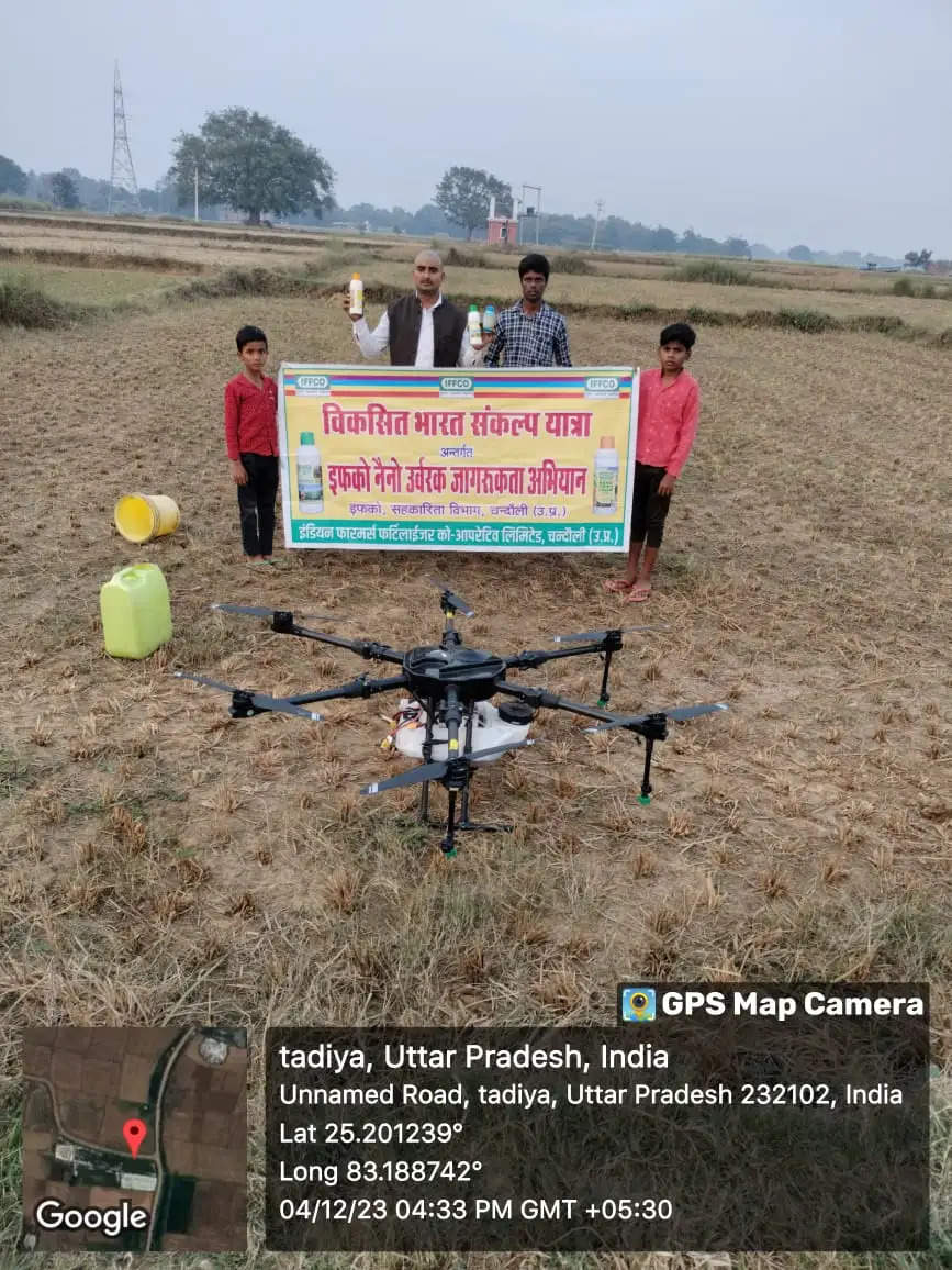 Nano Urea in Khagwal Village