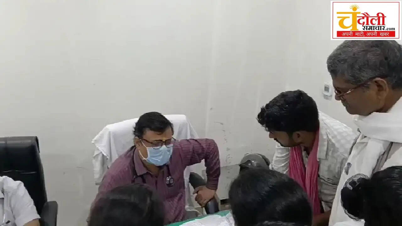 chandauli-medical-college-opd-4-times-bihar-patients-rush-news