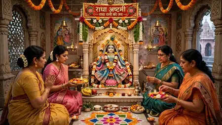 radha ashtami 2026 puja vidhi