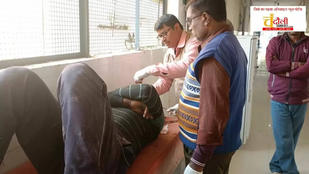 Chandauli news land dispute clash, Dhanapur Chandauli khabar latest update, 