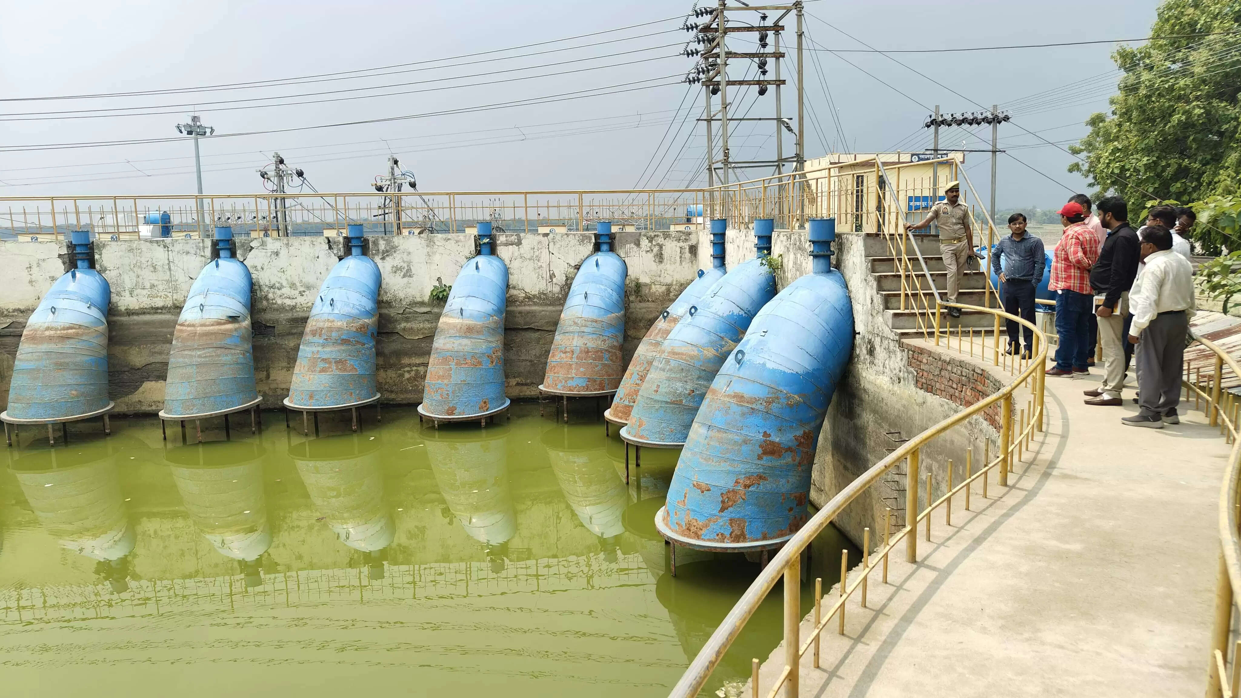 DM Chandauli Inspection