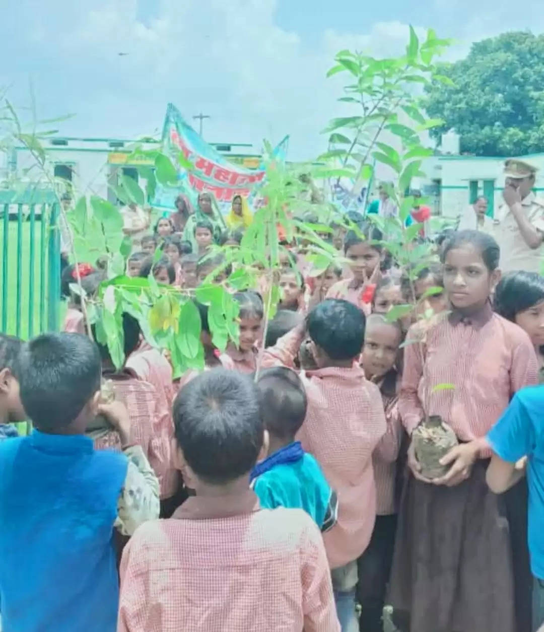 Students rally