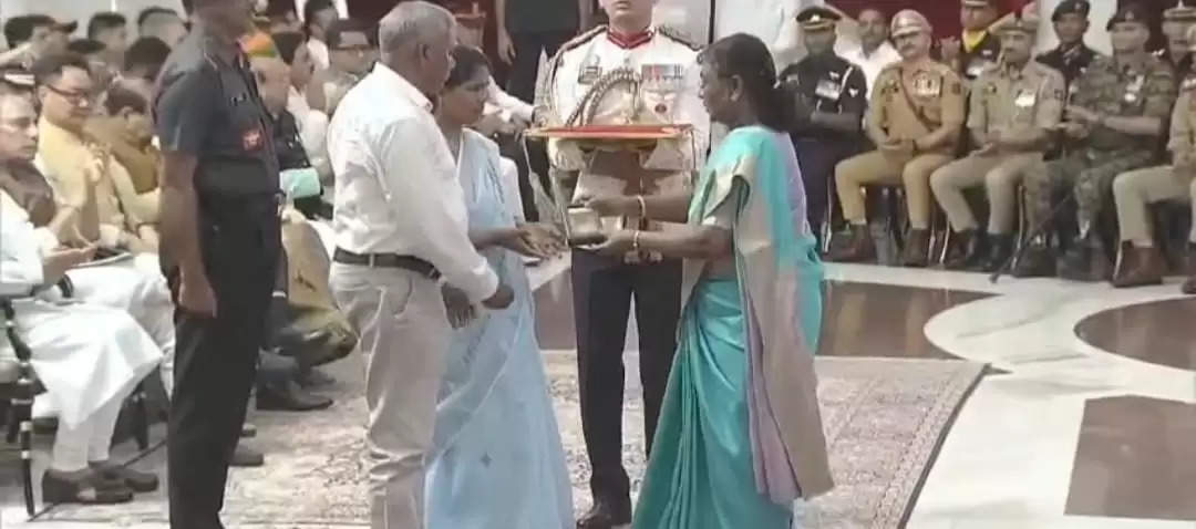  shaurya chakra to Martyr Alok Rao