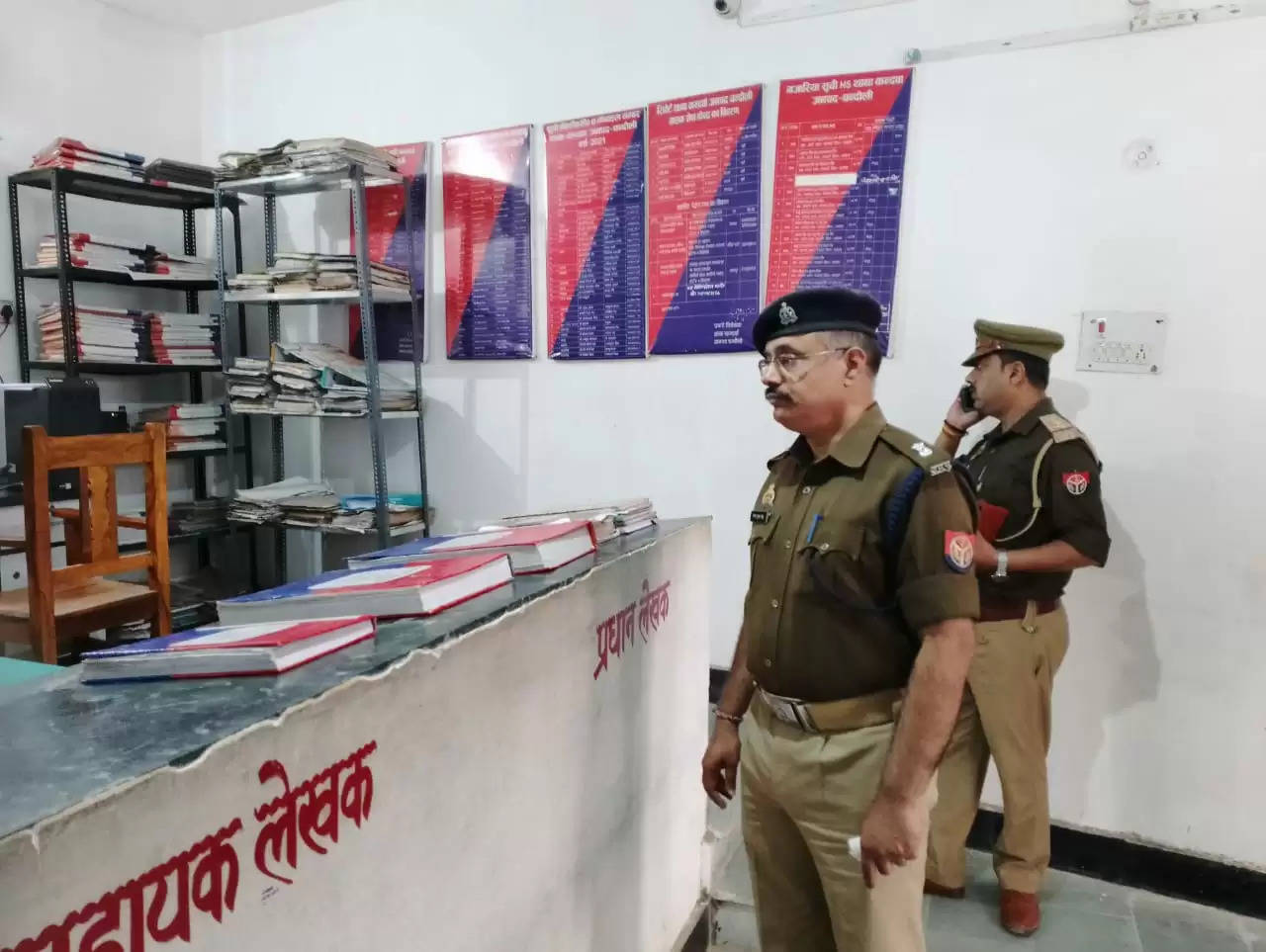 ASP Vinay Kumar Singh Inspection