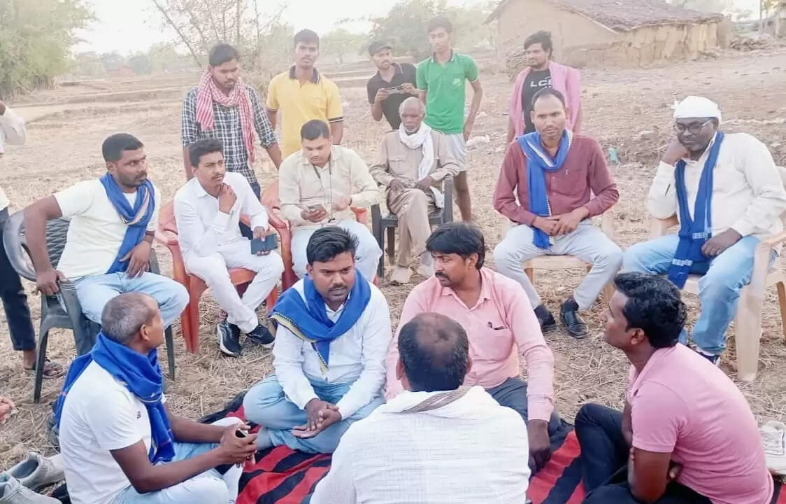sant ravidas statue broken