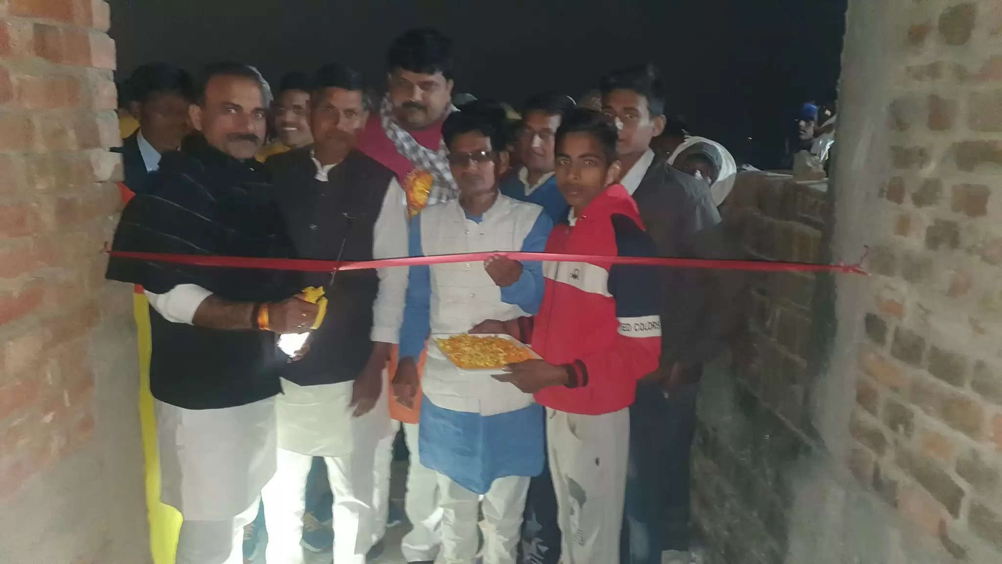 MLA Sushil Singh inaugurated road