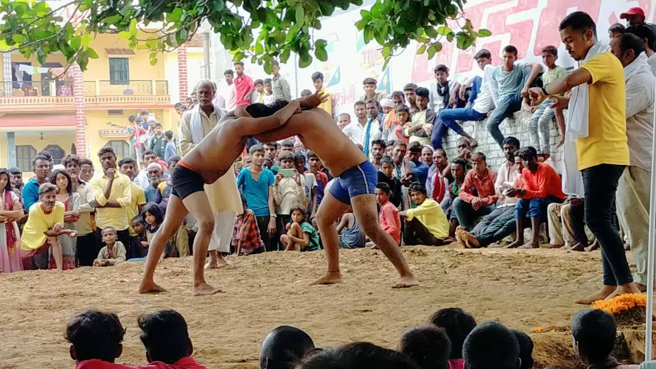 Wrestling riot organized at Chakia Kali ji on Nag Panchami