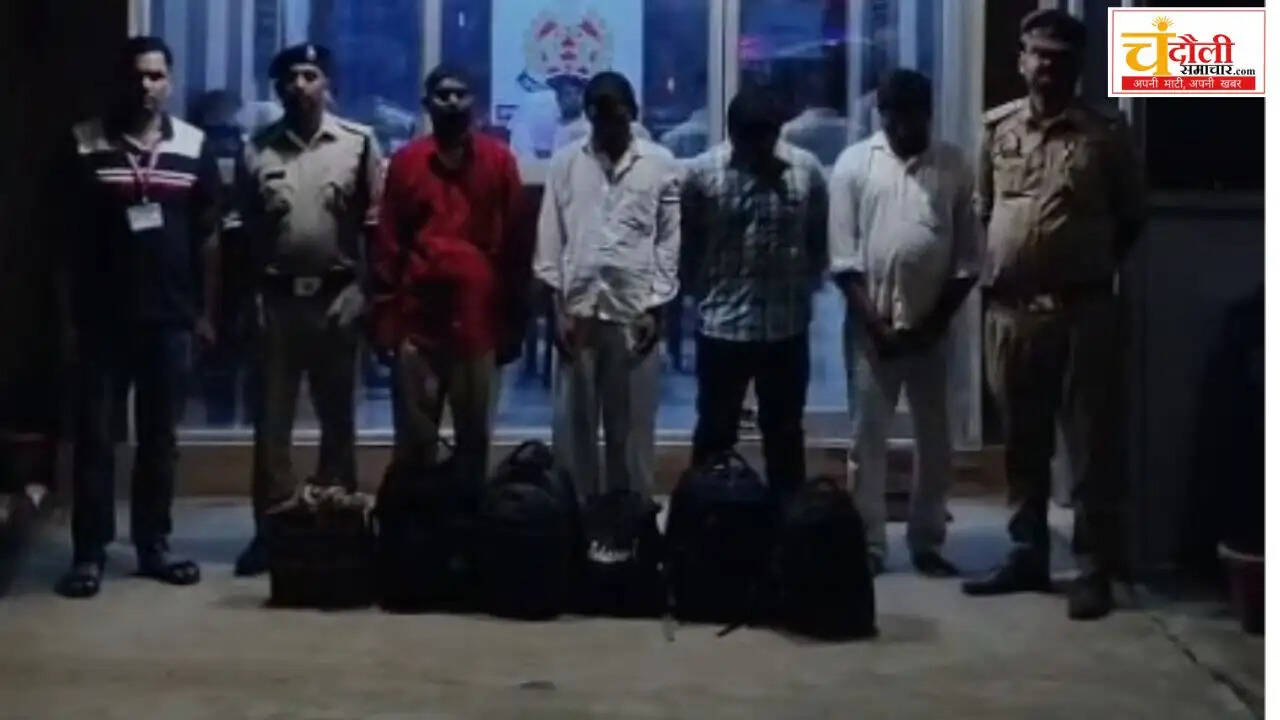 alinagar-police-rpf-arrested-four-liquor-smugglers