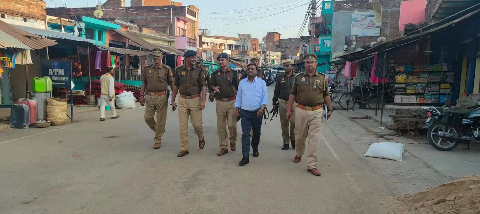 Chandauli Police March