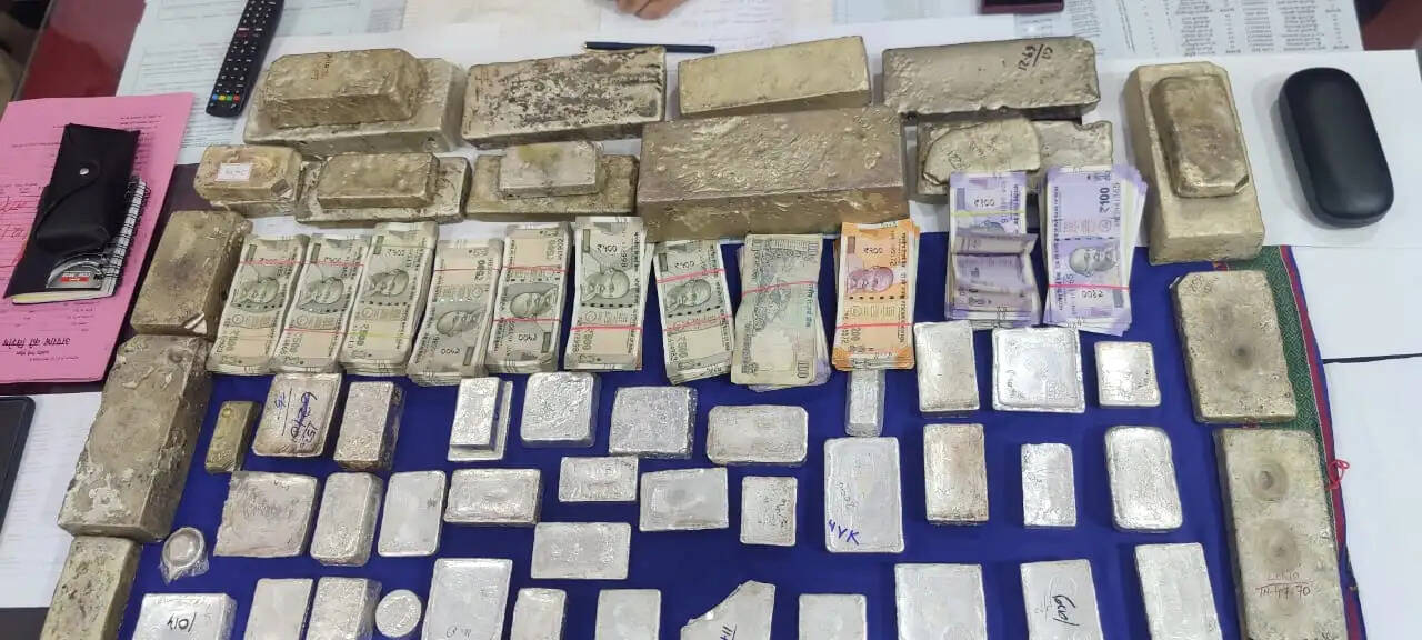 silver and cash recovered