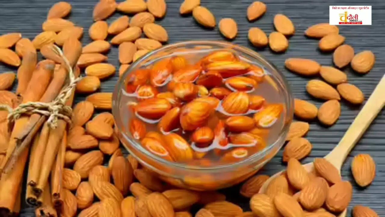 Health benefits of soaked almonds Best dry fruits for brain power Almonds for heart health benefits