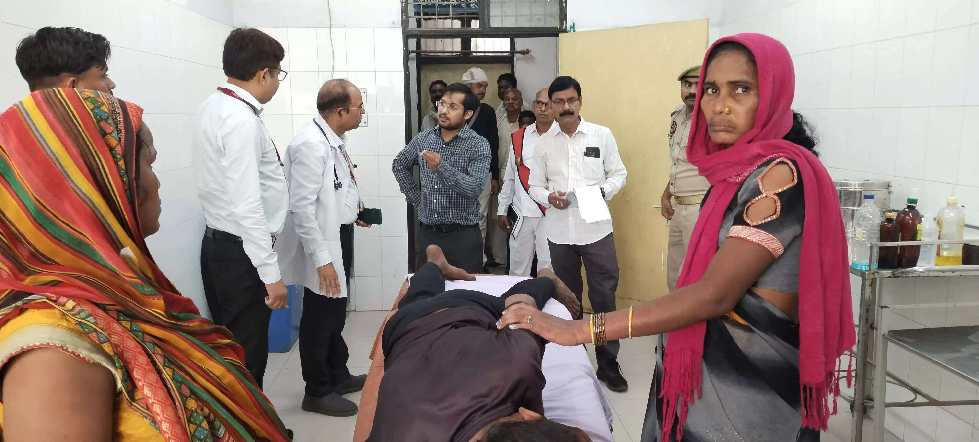 dm chandauli inspection