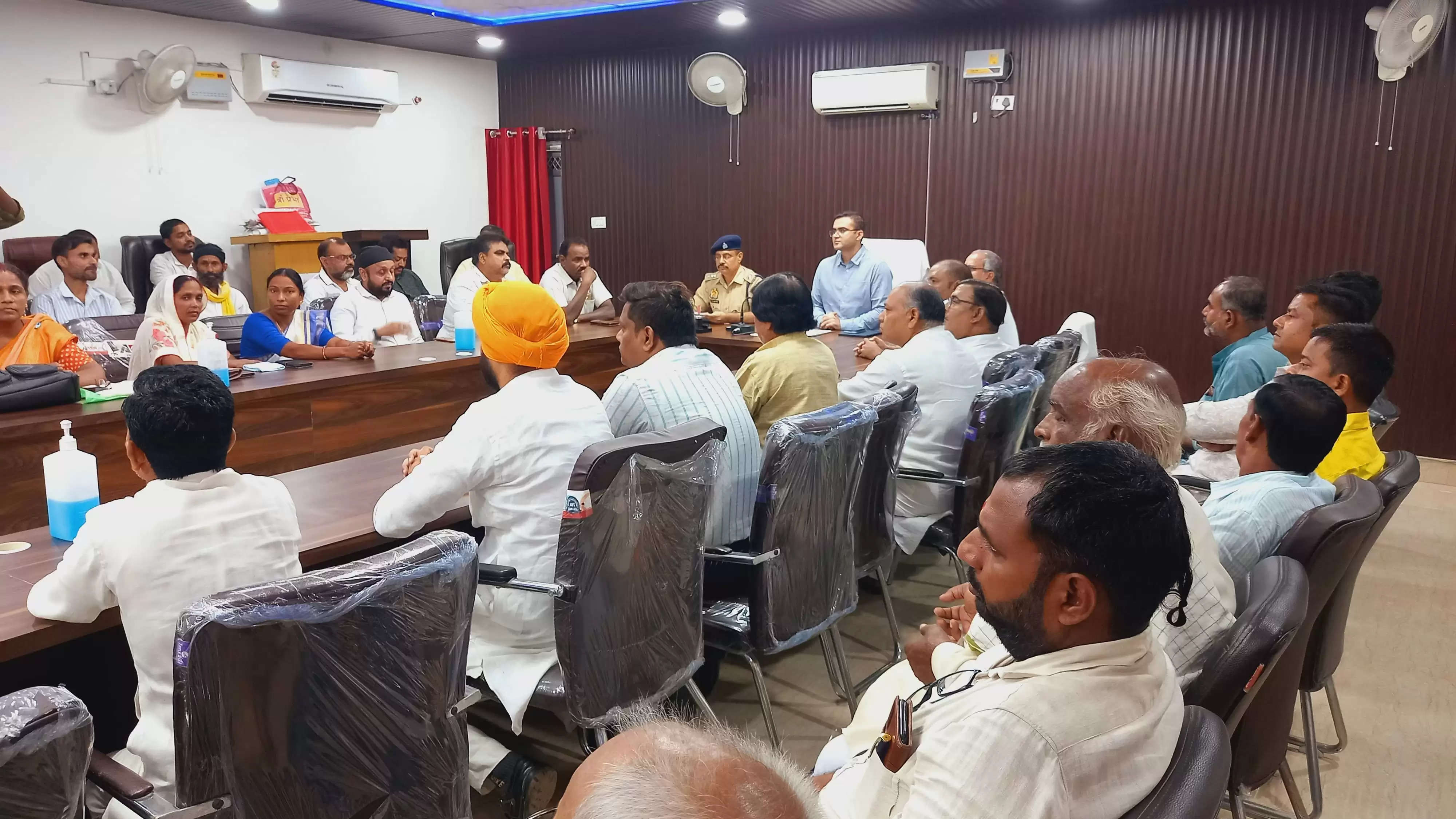 sp chandauli monthly meeting