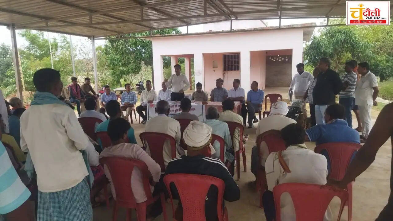 chandauli-upcar-bhu-kvk-integrated-farming-system-inspection-news