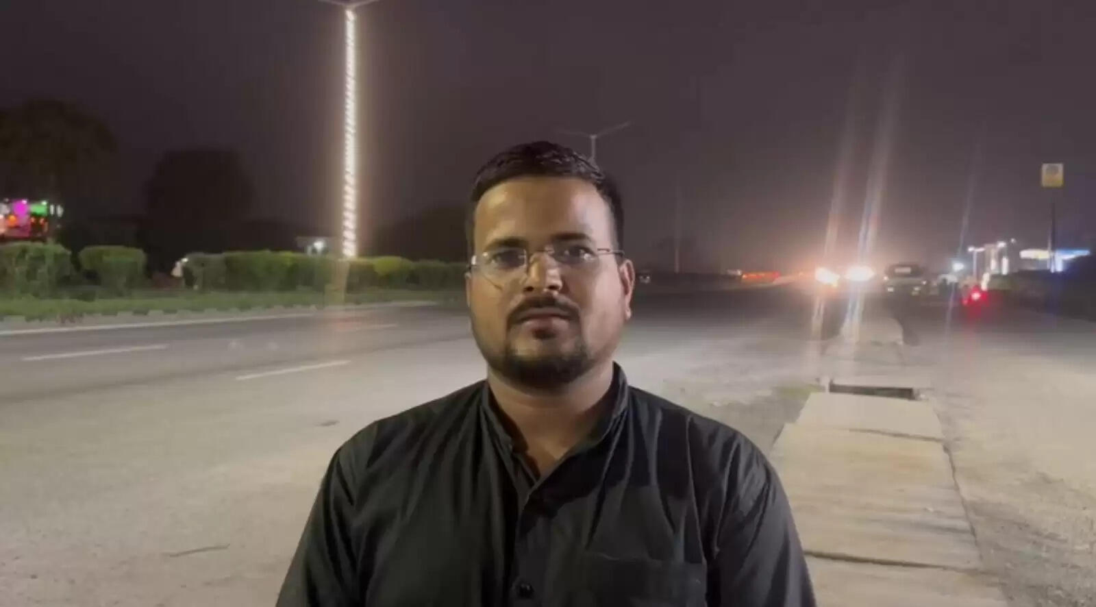 National Highway lights 