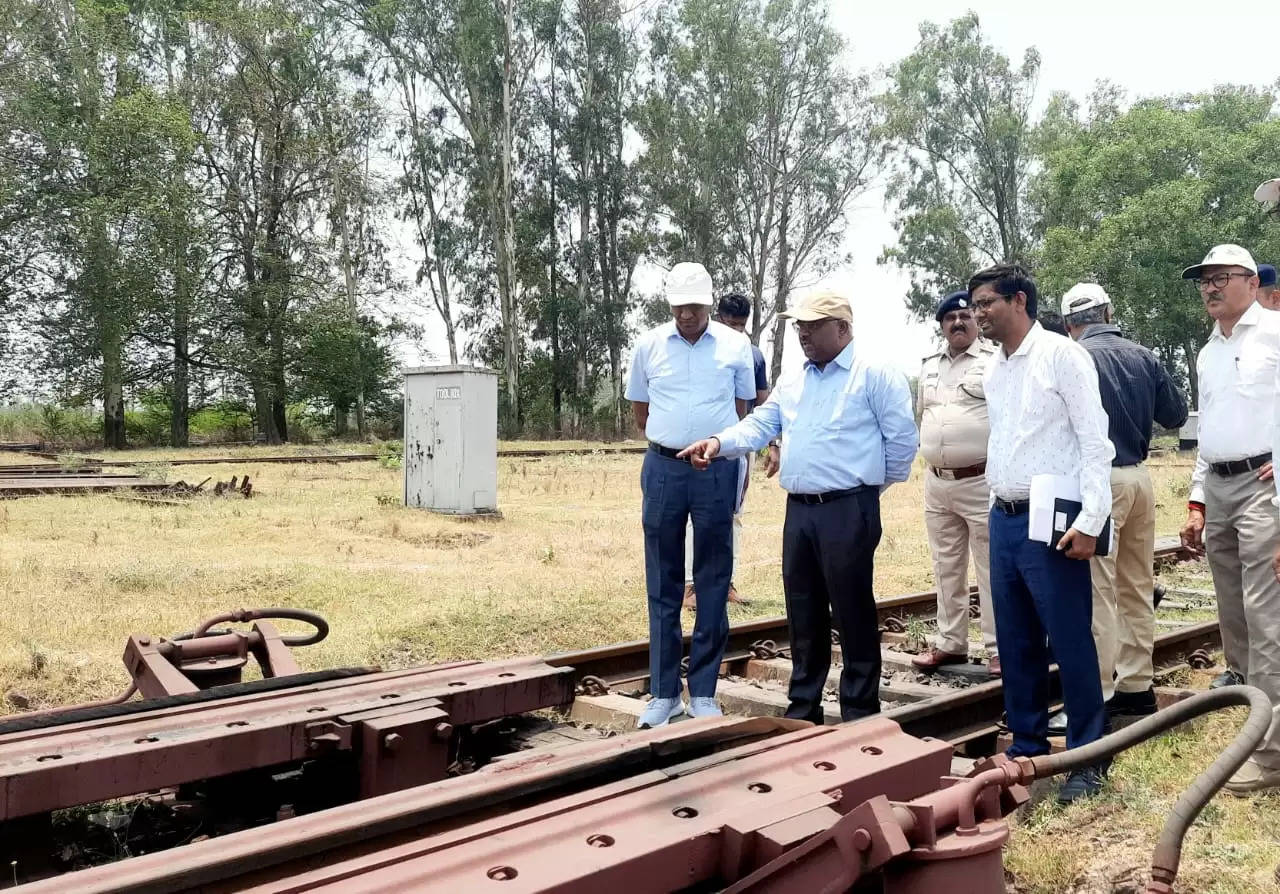 ECR GM Inspection DDU Rail Mandal 