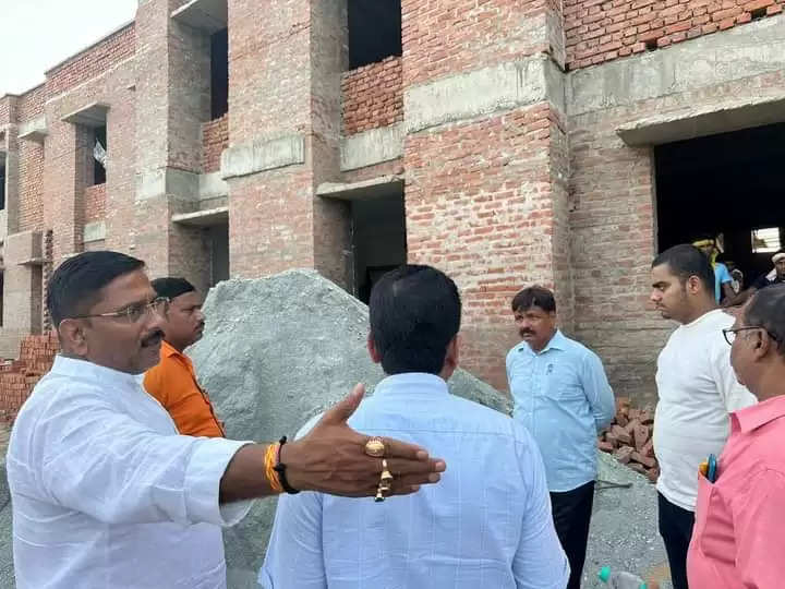 MLA Ramesh Jaiswal inspected 