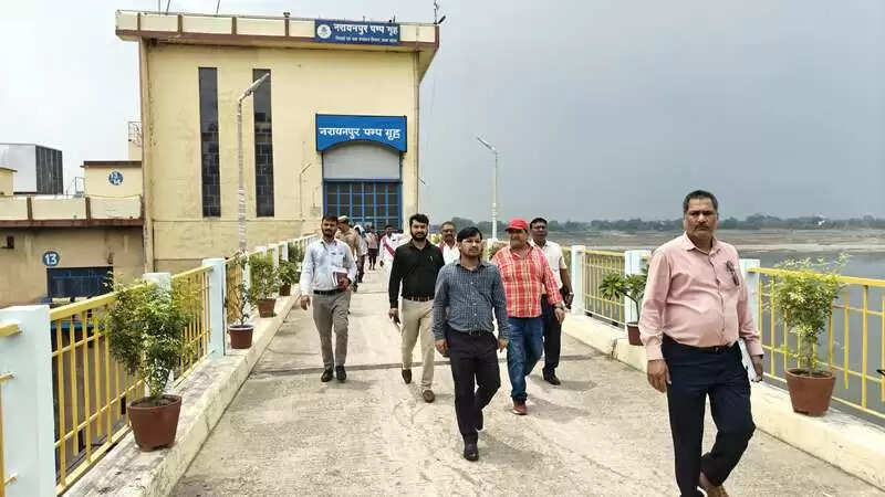 DM Chandauli Inspection