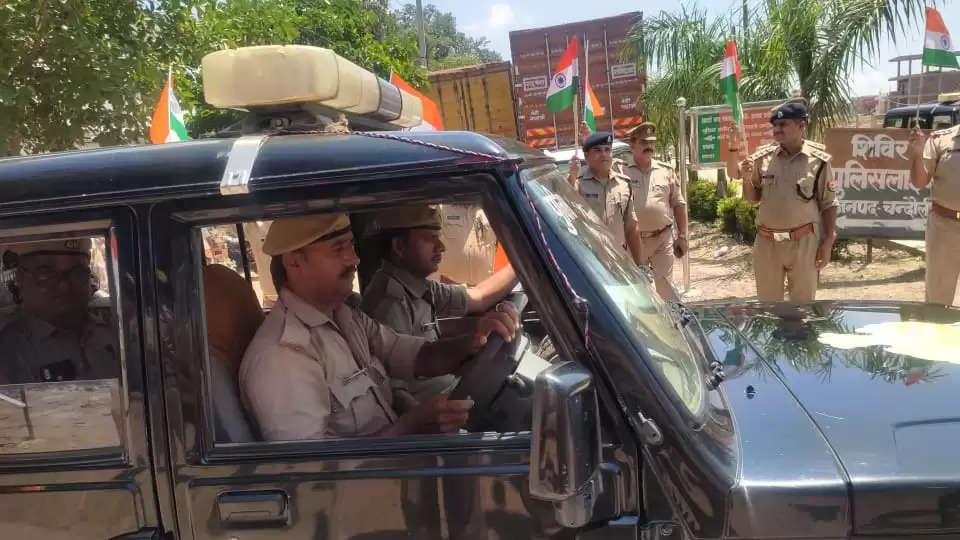 Tiranga Yatra March Past