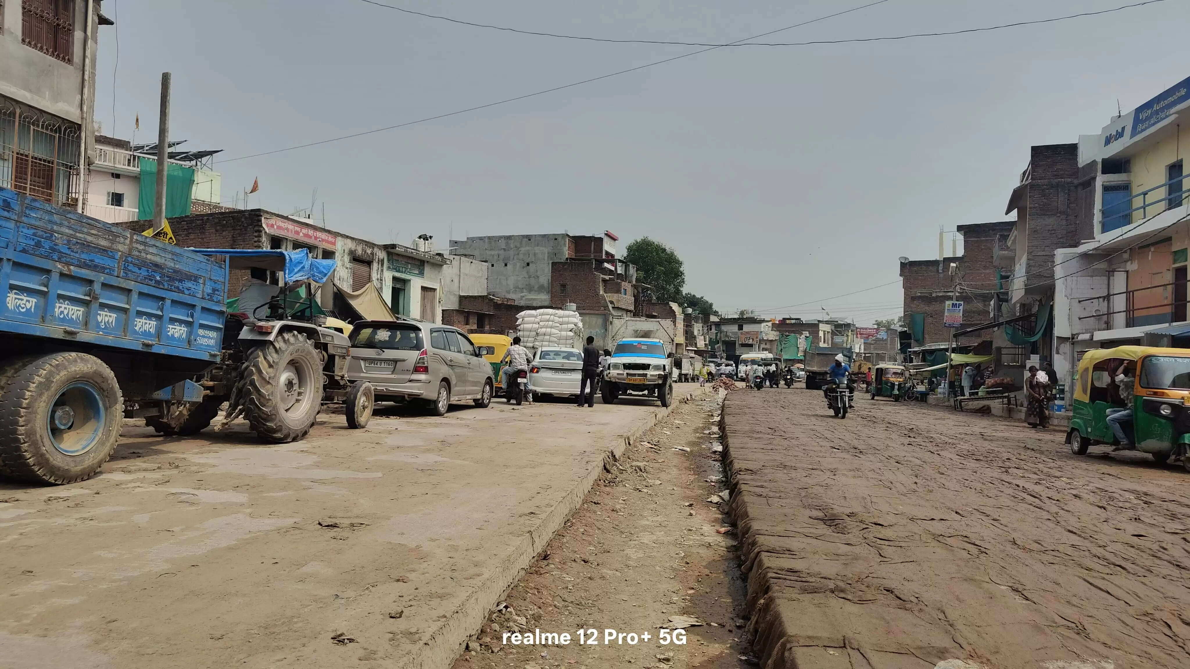 slow road construction