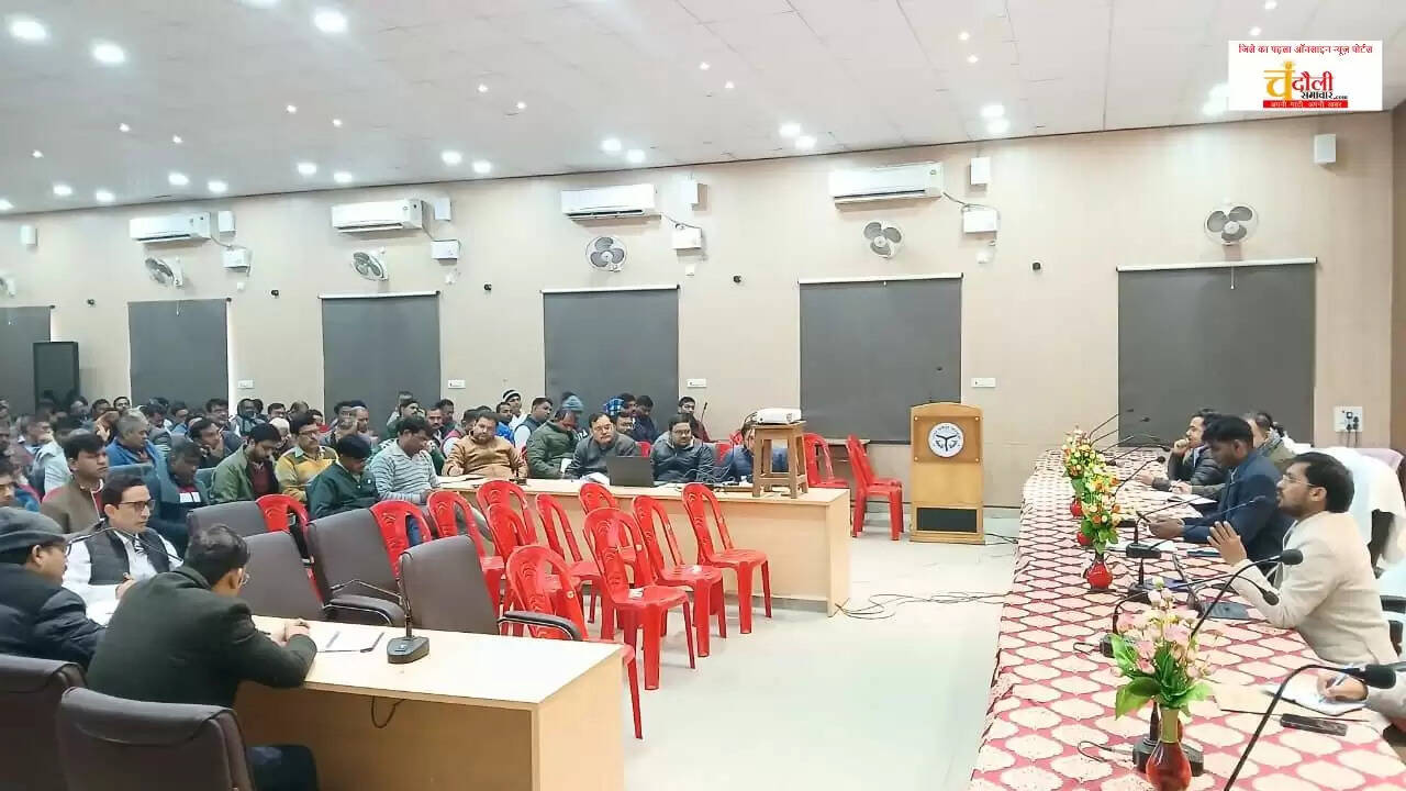 chandauli news voter list revision, chandauli khabar electoral training 2026,