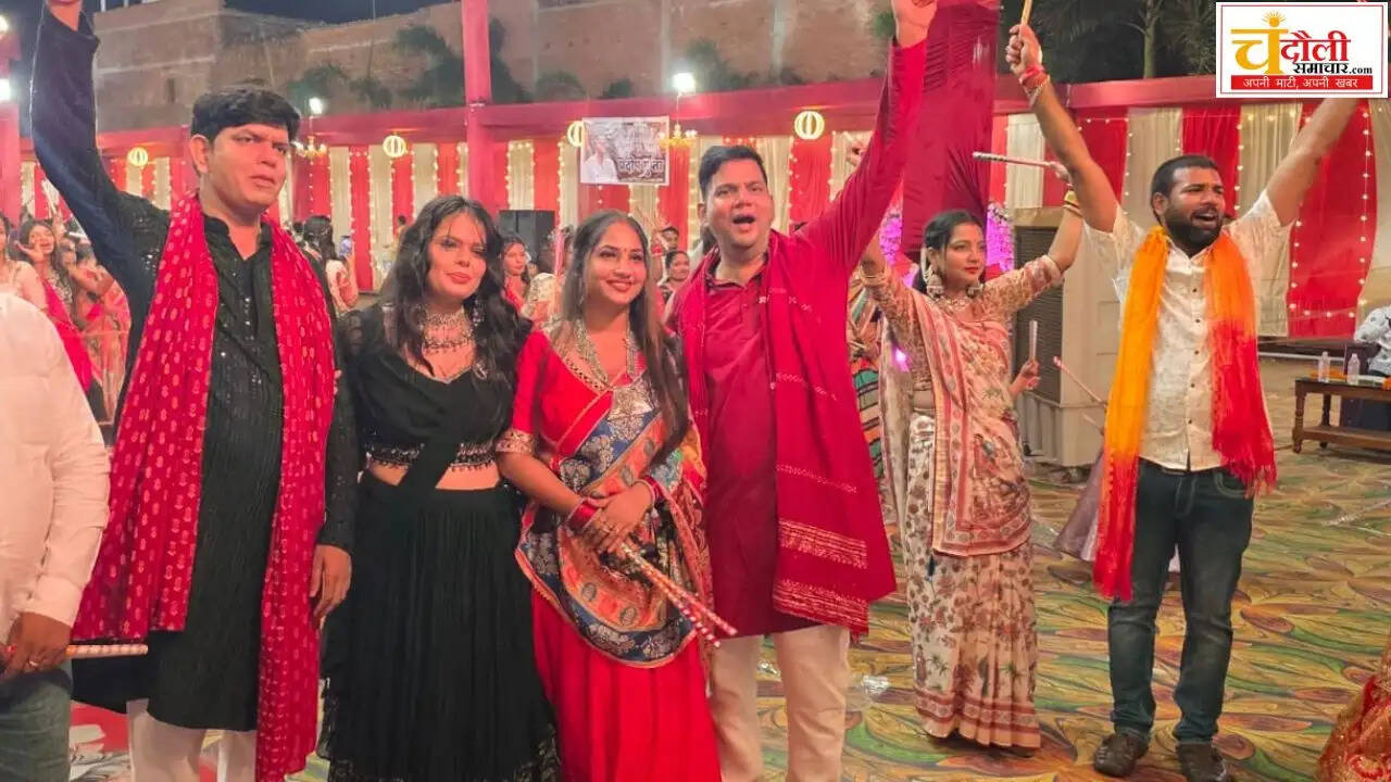 chakia-dandiya-mahotsav-garba-women-mla-kailash-acharya-news