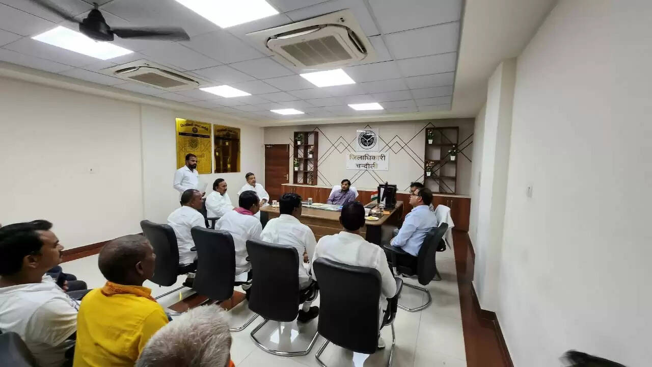 MP Virendra Singh meeting