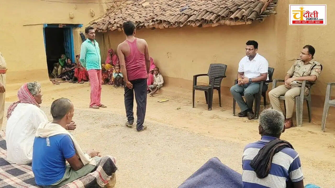 sdm-chaupal-nauhgarh-pandi-village-bdo-absent