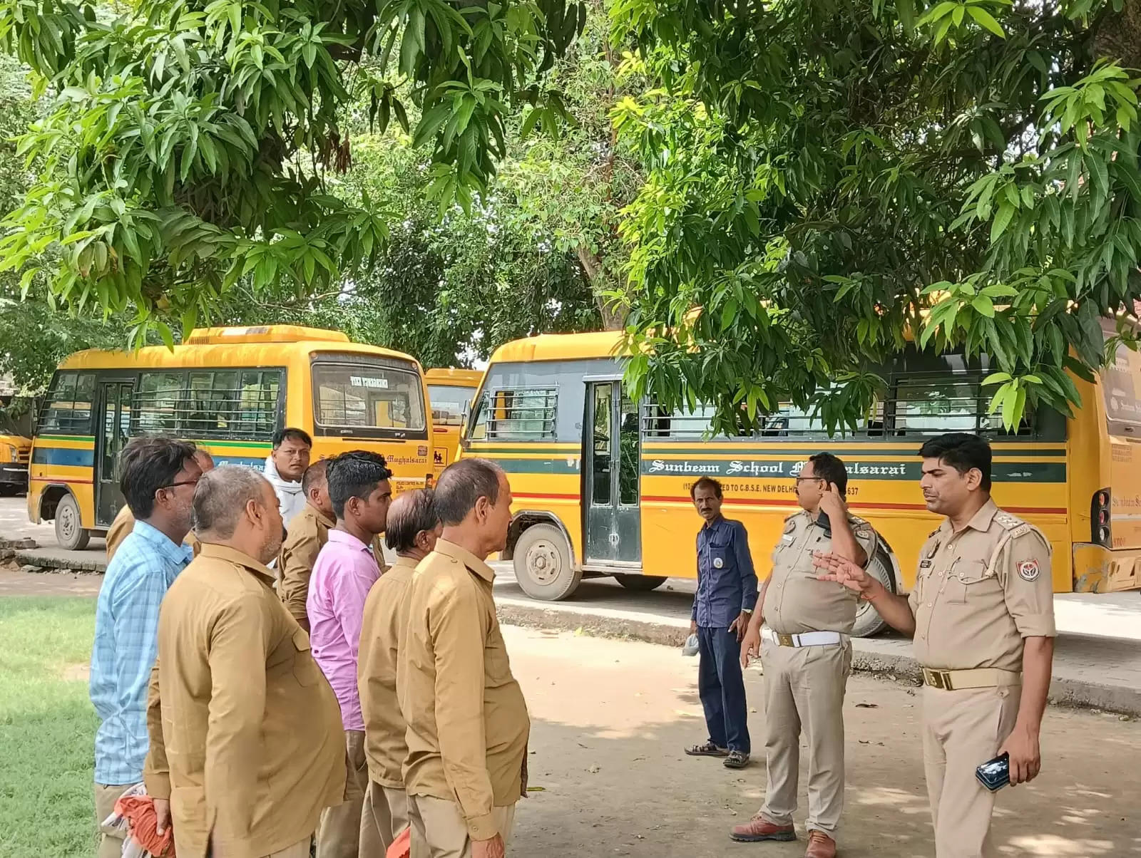 Traffic police checking 