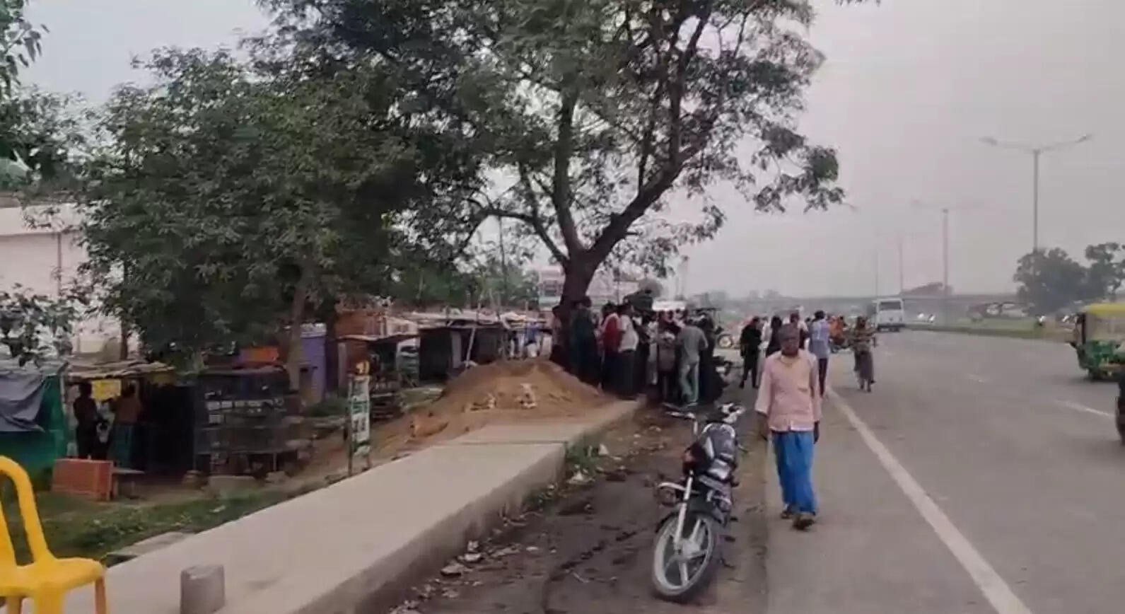 incomplete service road