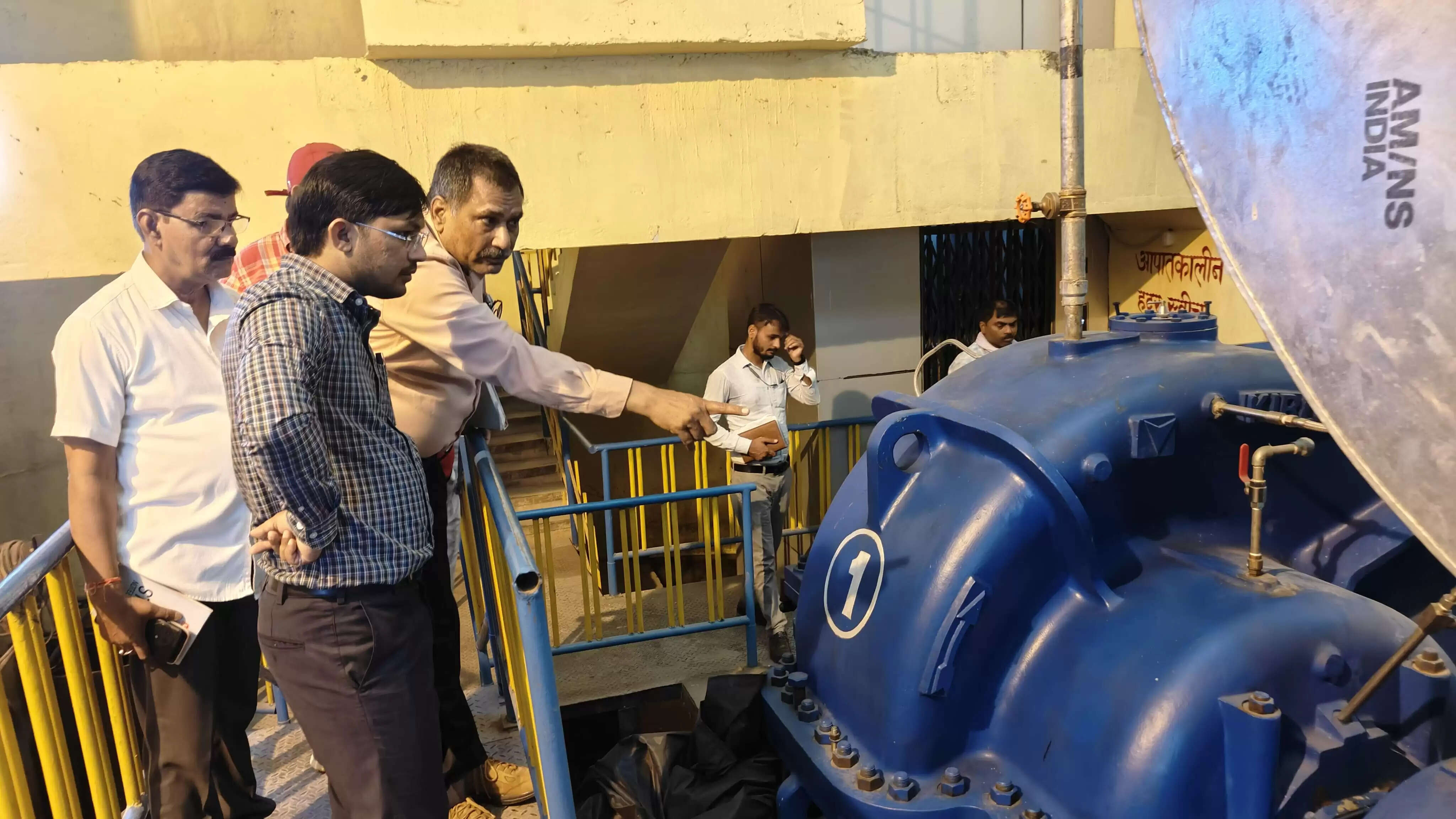 DM Chandauli Inspection