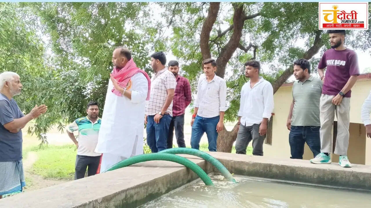 chandauli-nagwa-pump-canal-water-supply-resumes-dheena