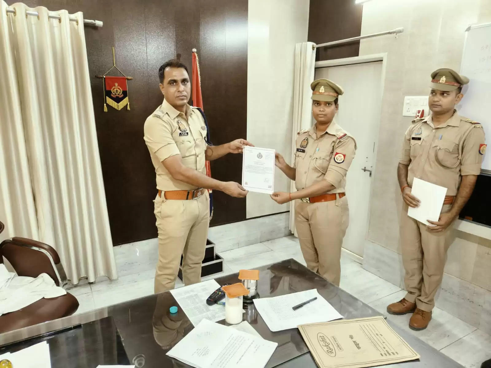 three sub inspectors honoured