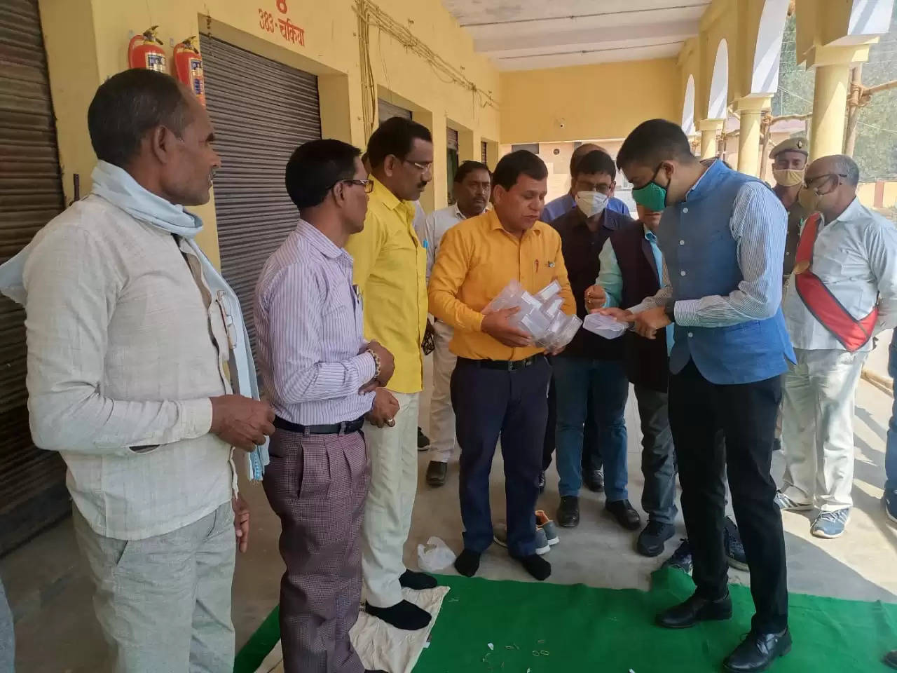 DM Chandauli Inspection Election