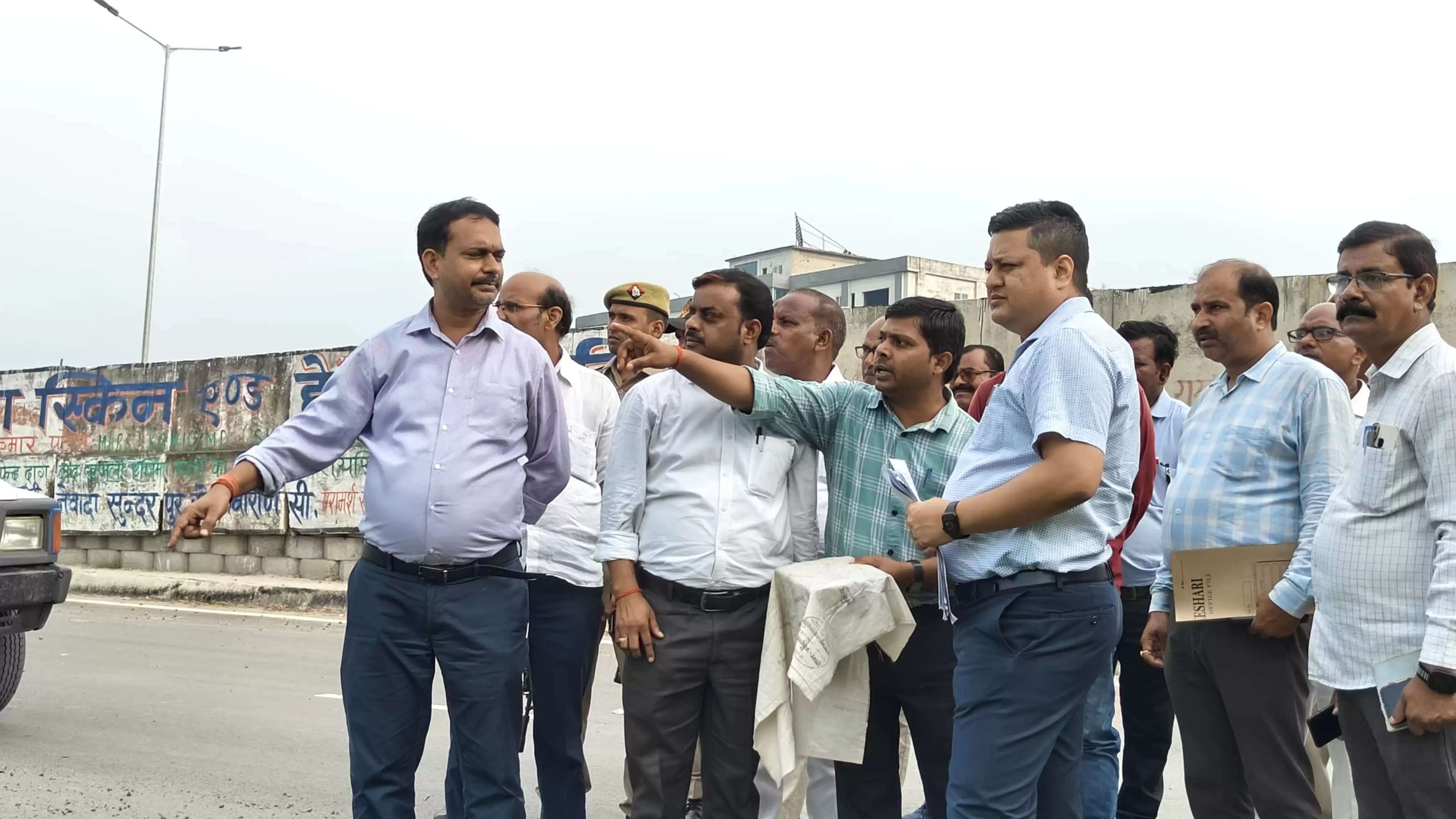 dm chandauli inspection